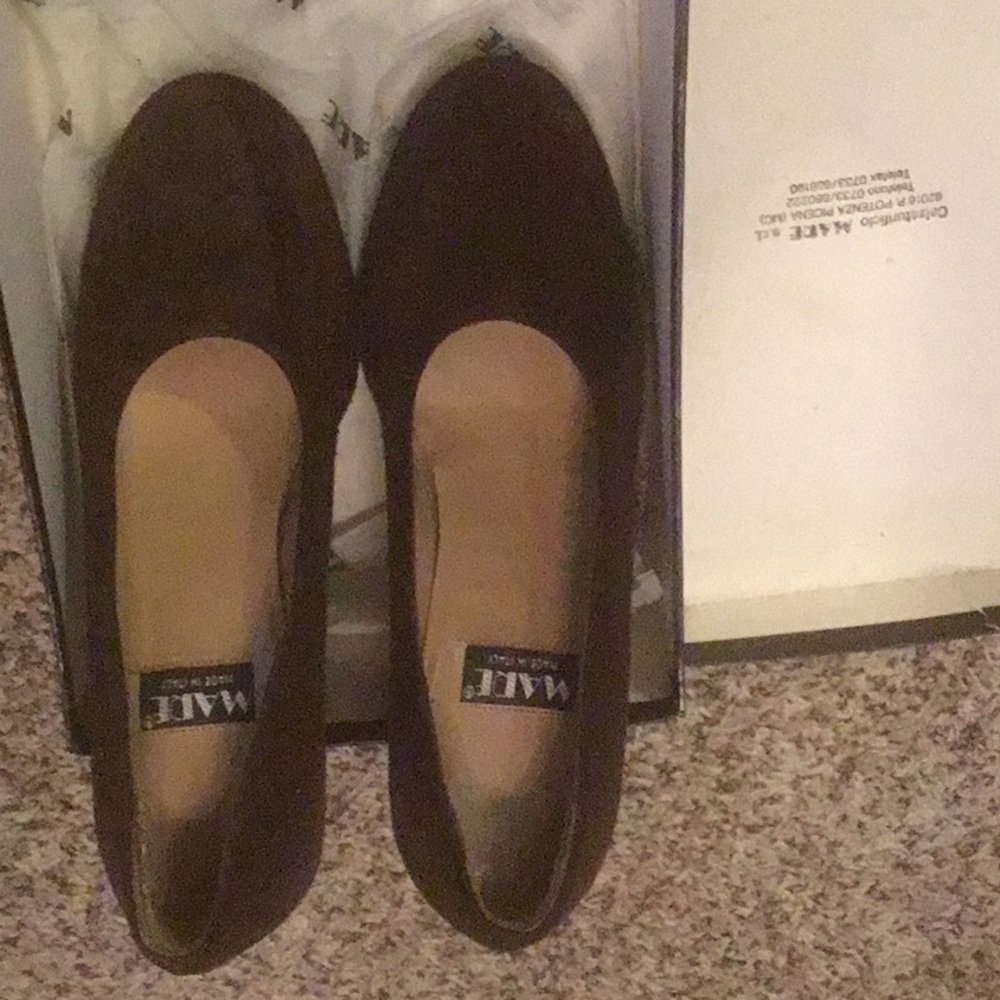 Suede leather pumps